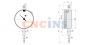 321-111 Индикатор часового типа 0,01 мм (0-3 мм)