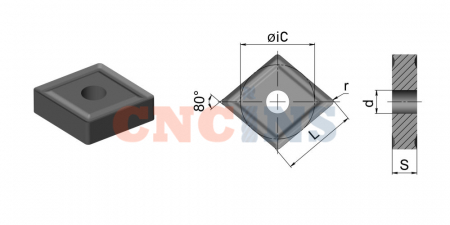 CNMG120408-SM3-1020 Пластина токарная
