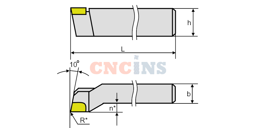  Резцы проходные упорные (изогнутые) 