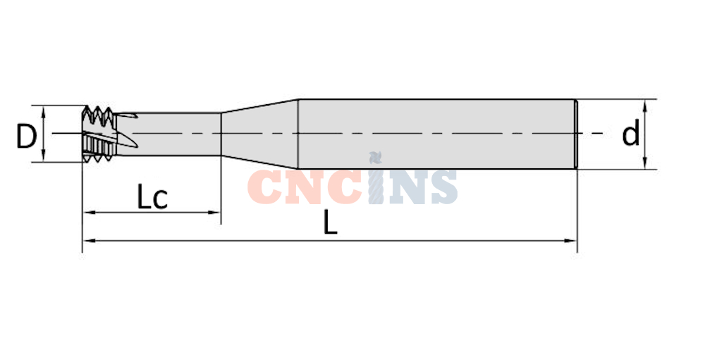 Резьбофрезы D3T-ISO 